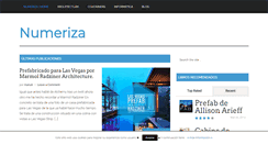 Desktop Screenshot of numeriza.com